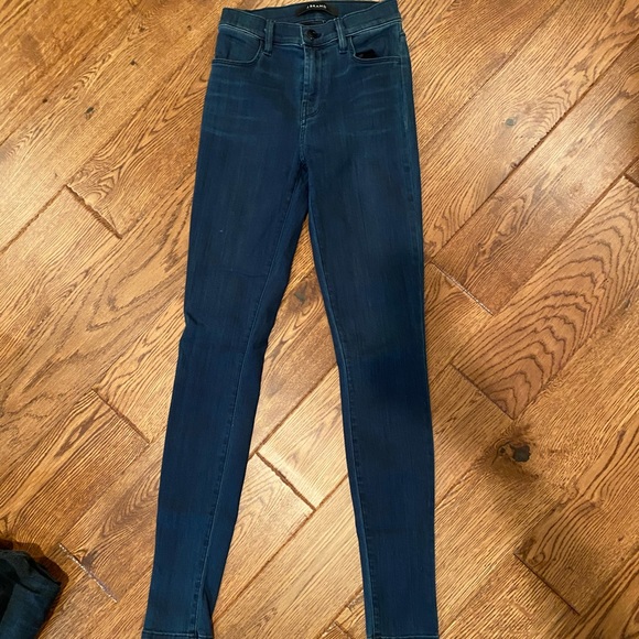 J Brand Hi-Rise Blue Jeans - Picture 2 of 2
